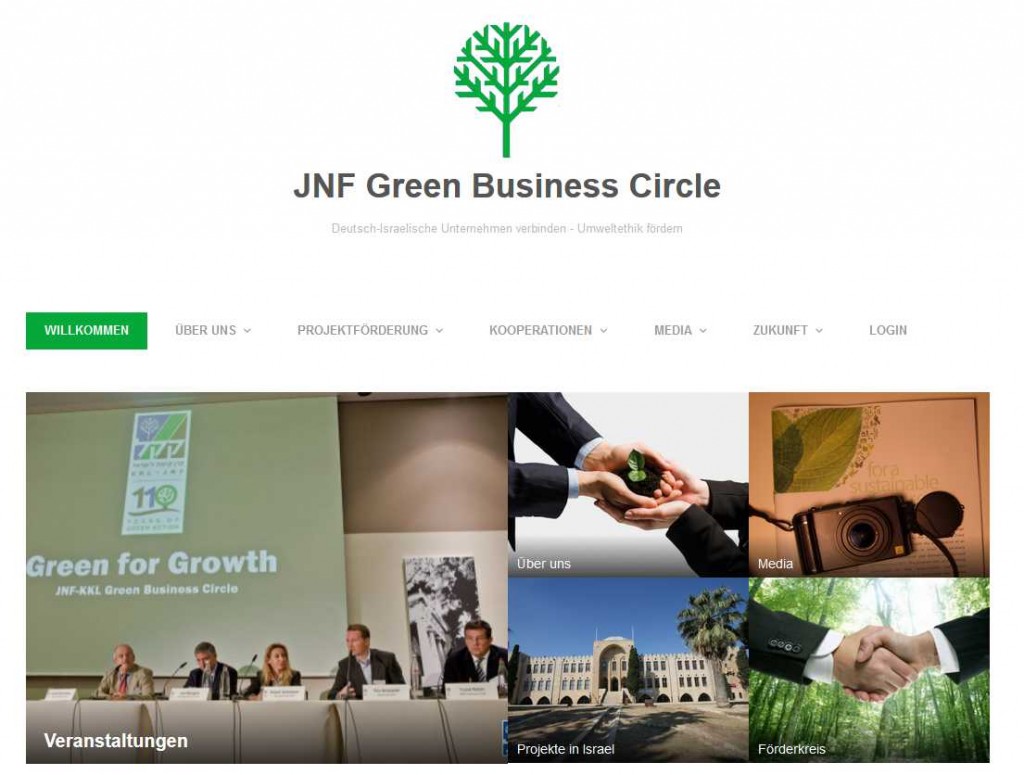 Austausch und Vernetzung im Bunsinessbereich: der JNF Green Business Circle JBC