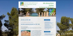 jnf-kkl.info Online Broschüre Keren Kayemeth LeIsrael, Jüdischer Nationalfonds e.V. Deutschland